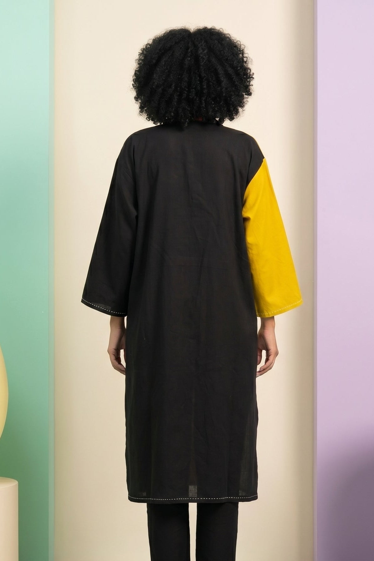 Mismatch Made Perfect Long Shrug (Oversized)